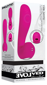 The Note Rechargeable G-Spot Vibrator with 10 Speed Settings Vibrators - G Spot